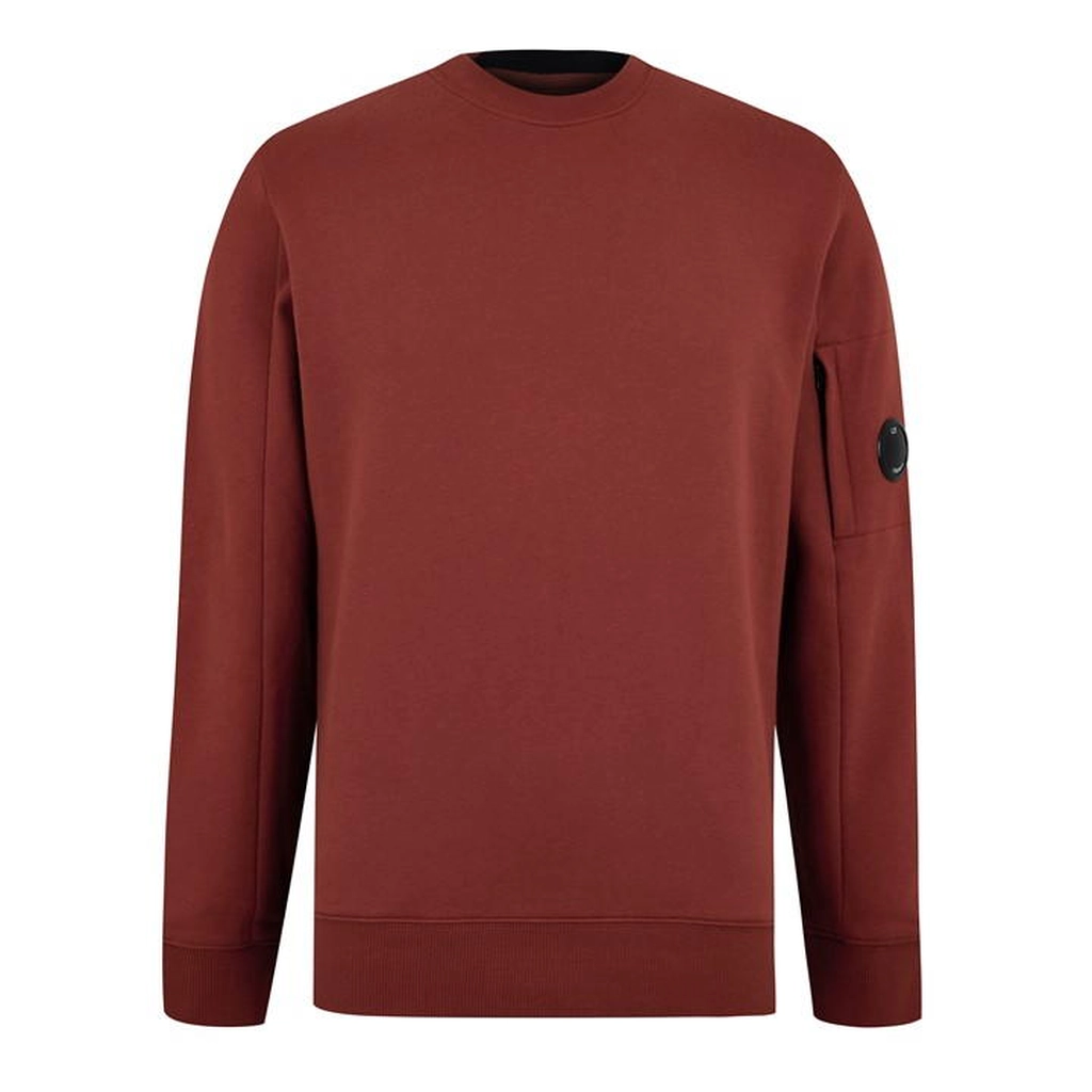 CP Company Heavyweight Lens Sweatshirt - Red
